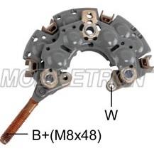 DİYOT TABLASI  NIPPON DENSO TİPİ (M8 CIVATA) (103 MM) TOYOTA-VOLVO