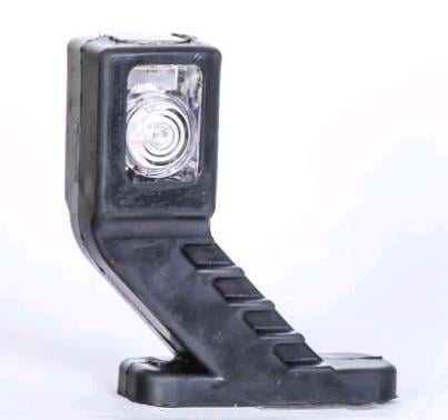 12V-24V DORSE DIŞ İŞARET BOYNUZ LAMBA KISA EĞRİ (LEDLİ)