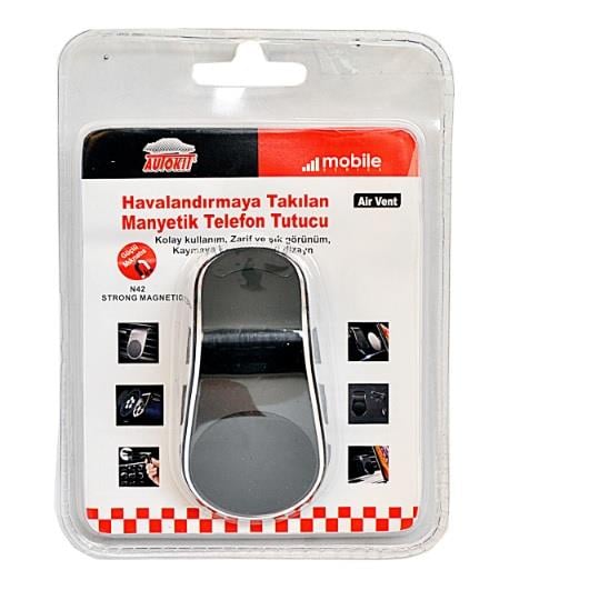 TELEFON TUTUCU IZGARAYA GEÇME (MIKNATISLI) (SİYAH)