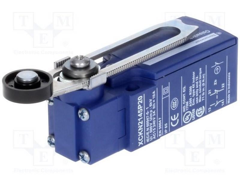 LİMİT SWITCH (SINIR ŞALTERİ) (DÖNER KOL 17 MM PLASTİK MAKARALI) AYARLANABİLİR DAMPER