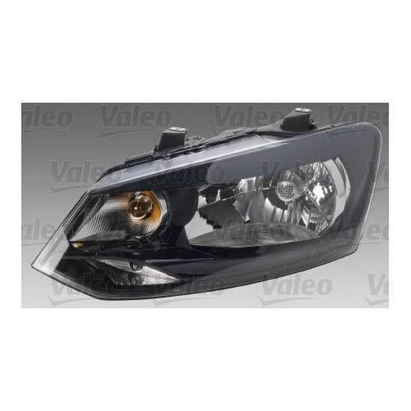 VALEO KOMPLE FAR (MOTORLU) VW POLO 2009 > SOL (H4) SİNYALLİ (SİYAH)