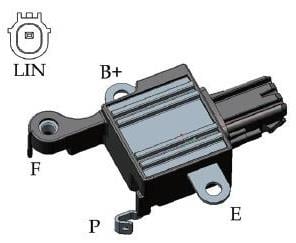 12V KÖMÜRLÜ KONJEKTÖR DENSO TİPİ (TEK FİŞ SOKETLİ) (LIN) TOYOTA COROLLA
