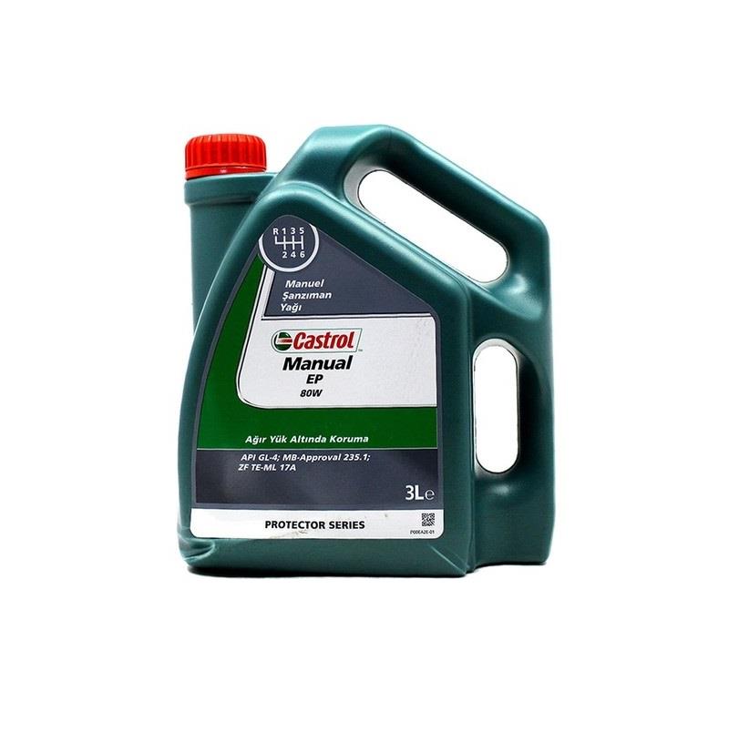 CASTROL EP 80W MANUEL ŞANZIMAN YAĞI (3 LT)
