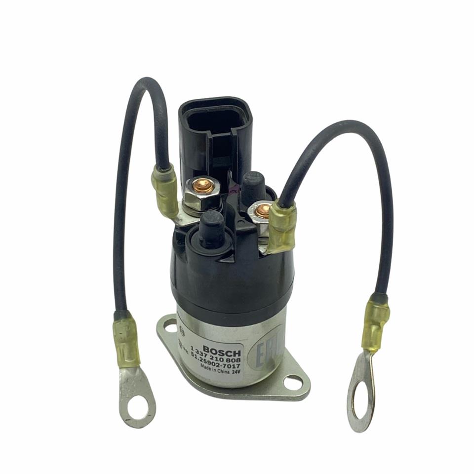 BOSCH 24V MARŞ YARDIMCI ARA OTOMATİK KABLOLU (DÜZ KULAK) (2 FİŞ SOKETLİ) 