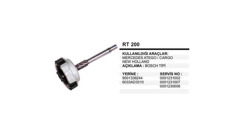 MARŞ REDÜKTÖR DİŞLİ MİLİ (PLANET) BOSCH TİPİ BMM (3 PİMLİ)