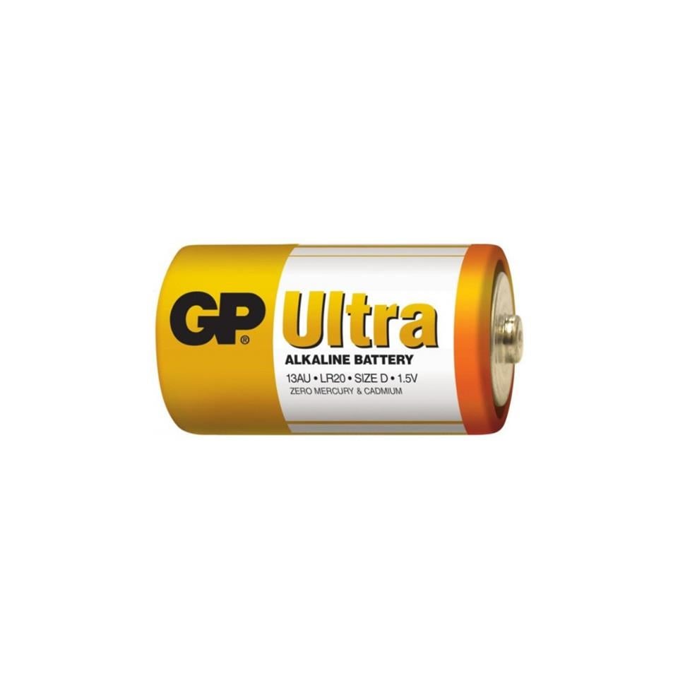 GP 1.5 V ALKALINE KALEM PİL (D) (KALIN TİP) (34.2*61.5 MM) LR20