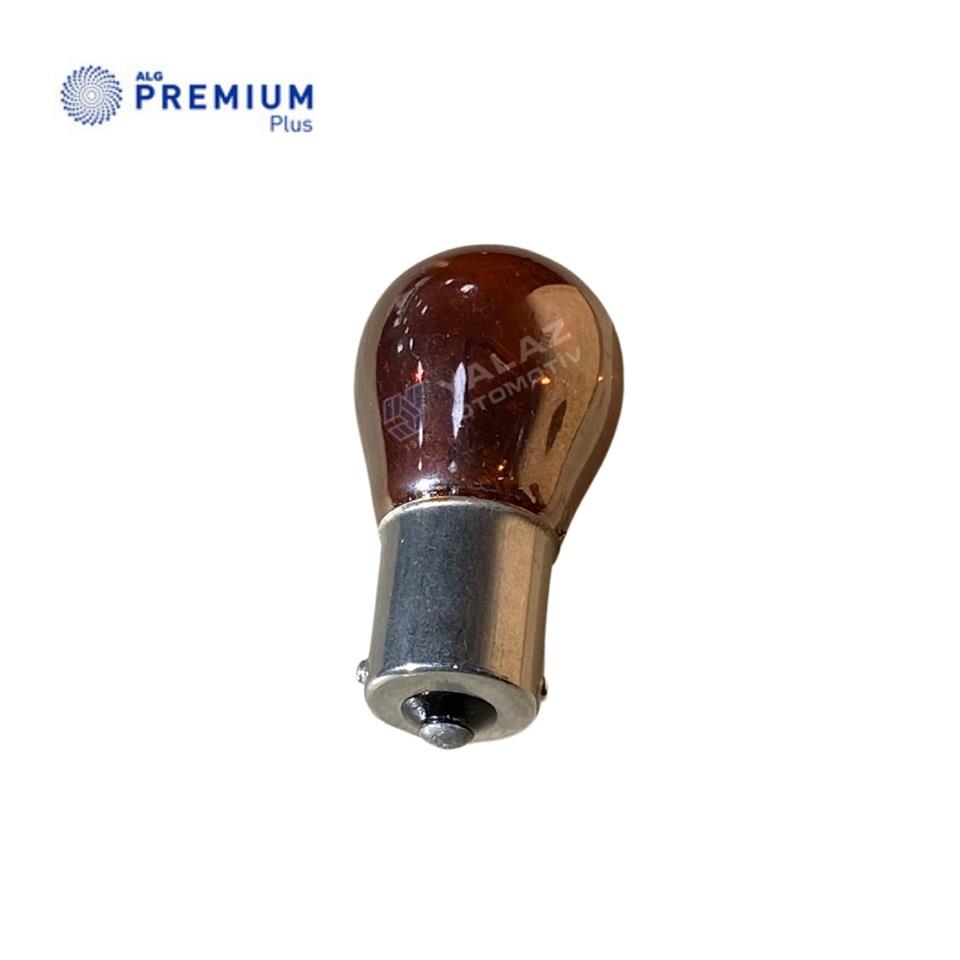 PREMIUM 12V 93 AMPUL 21W SILVER VISIO SARI DÜZ TIRNAK (1 AD)