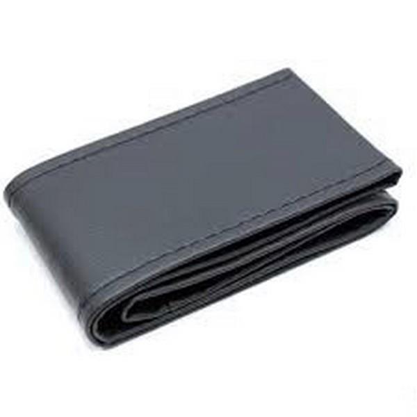 DİREKSİYON KILIFI SİYAH (DİKİŞLİ) (SUNİ DERİ)