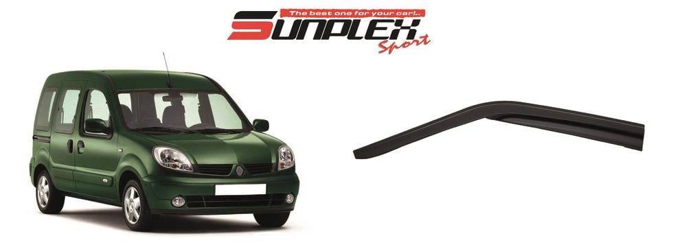 SUNPLEX CAM RÜZGARLIĞI MUGEN RENAULT KANGOO 1998-2007 (2 AD)