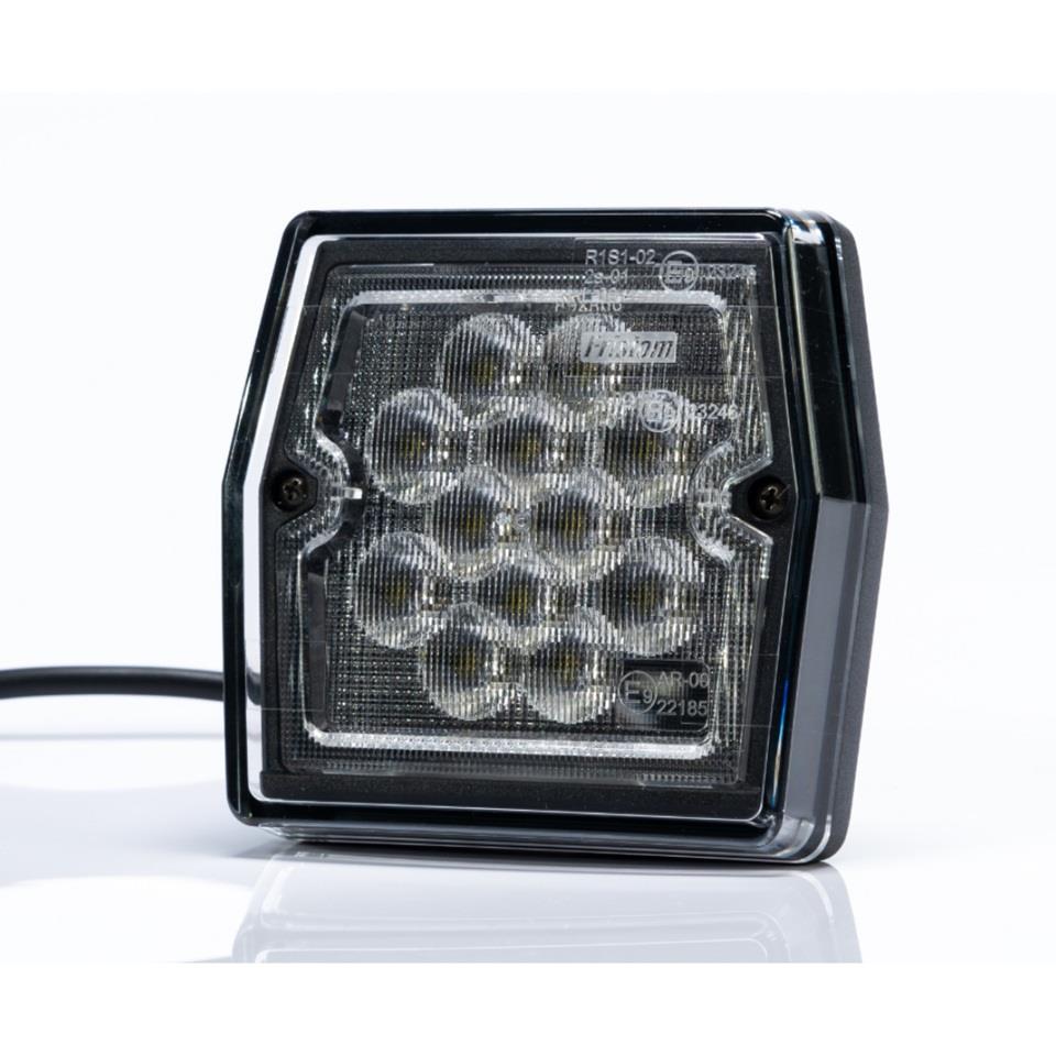 FRISTOM 12V-24V GERİ VİTES LAMBASI BEYAZ (LEDLİ) (100*93 MM) E9