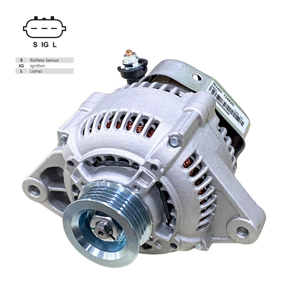 12V ALTERNATÖR DİNAMO 70 A (3 FİŞ OVAL SOKET) (S-IG-L) GEELY-TOYOTA COROLLA 1.6 1992-1999