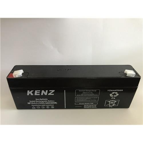 KENZ 12V 2.3 AH AKÜ KURU TİP (178*34*60) UZUN
