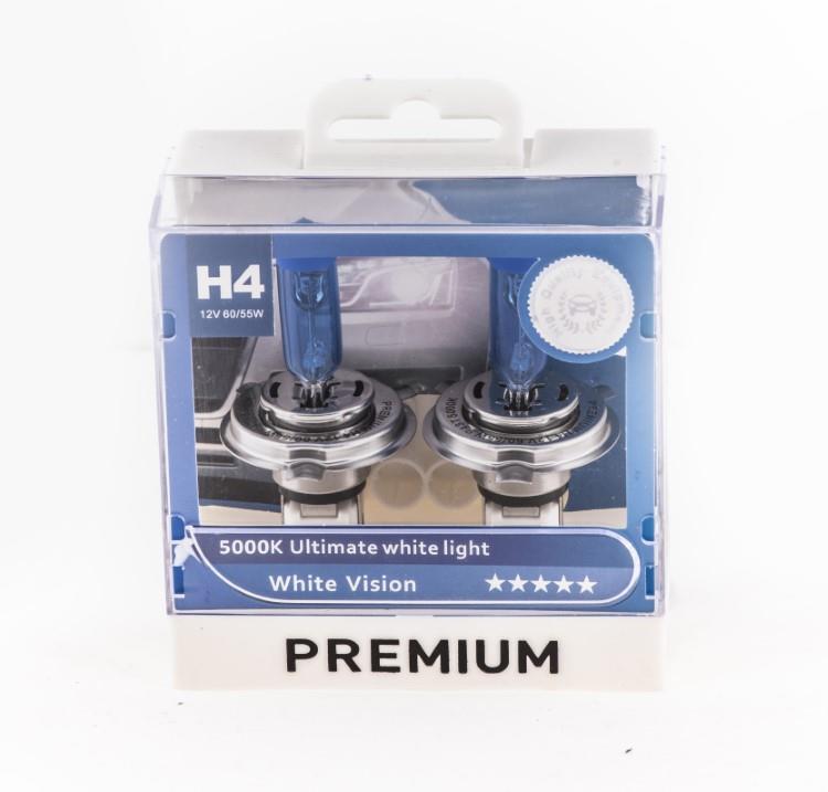 PREMIUM 12V H4 AMPUL 60/55W DIAMOND VISION 5000K (2 AD)