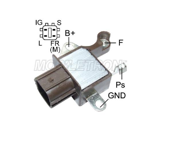 12V ALTERNATÖR KONJEKTÖR DENSO TİPİ DÜZ SOKET (4 FİŞ) ( IG-S-L-FR-(M) ) TOYOTA