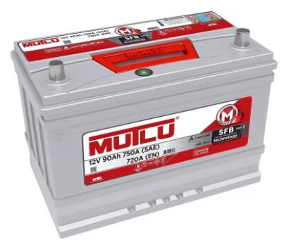 Mutlu Akü 12 V 90 Ah Yüksek Düz D31.90.072.C