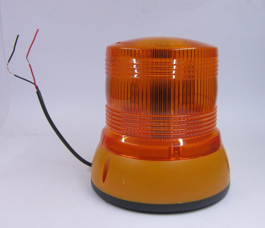 12V-24V ÇAKAR TEPE LAMBA LEDLİ (150 X 145) SARI 