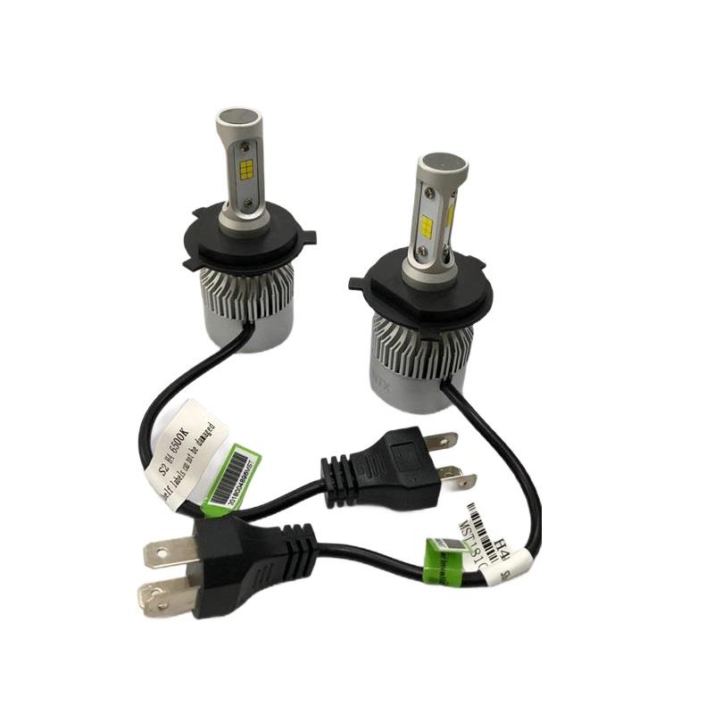 8V-48V H4 CSP LED XENON FAR AMPUL SETİ SÜPER ODAK 6500K 8000 LÜMEN