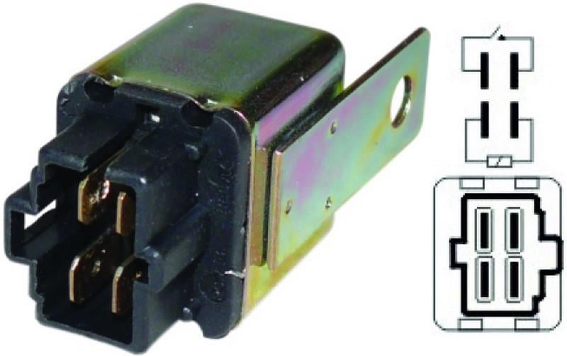 24V FAR-SİLECEK-KALORİFER RÖLESİ 4 UÇLU (METAL) MITSUBISHI CANTER-KIA COBRA