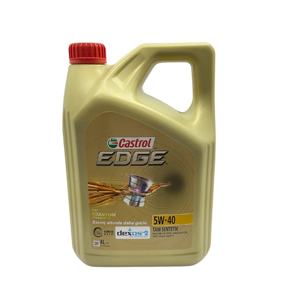 CASTROL EDGE 5W-40 C3 MOTOR YAĞI TAM SENTETİK (4 LT)