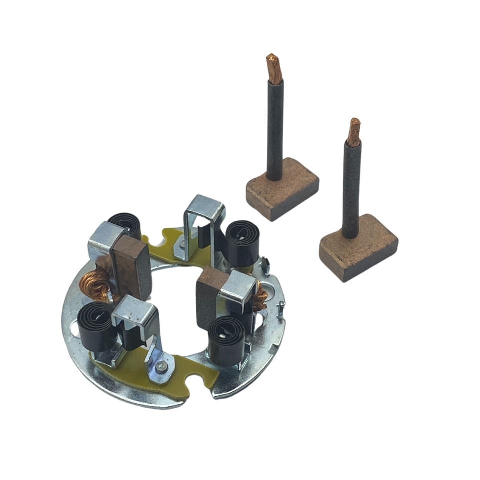 12V MARŞ KÖMÜR YUVASI NIPPON DENSO DAEWO/TCM FORKLİFT-DAIHATSU-KIA BESTA/CERES-MAZDA-TOYOTA (2 KW)