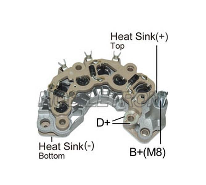 DİYOT TABLASI  MANDO TİPİ (İKAZ DİYOTLU) HYUNDAI ERA