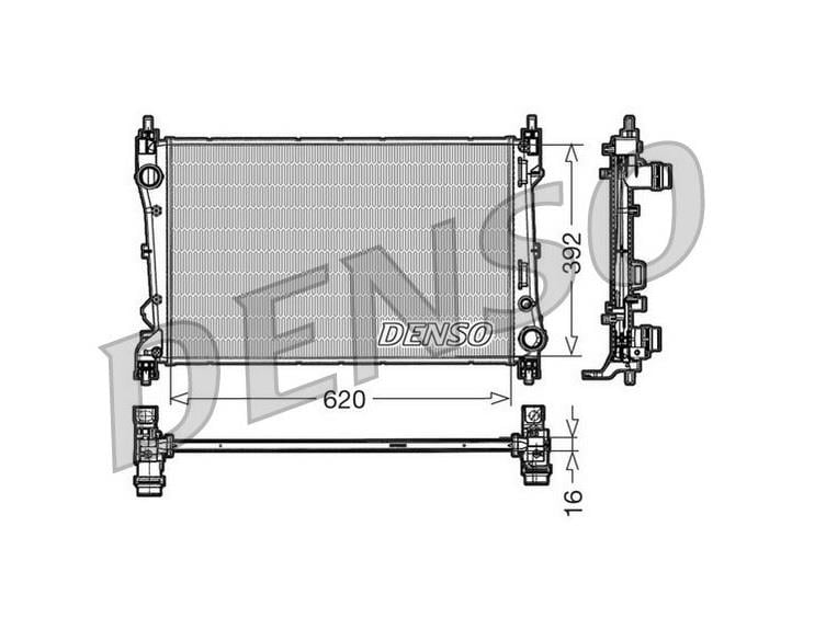 DENSO MOTOR RADYATÖRÜ (PETEĞİ) FIAT DOBLO 1.3 MULTIJET