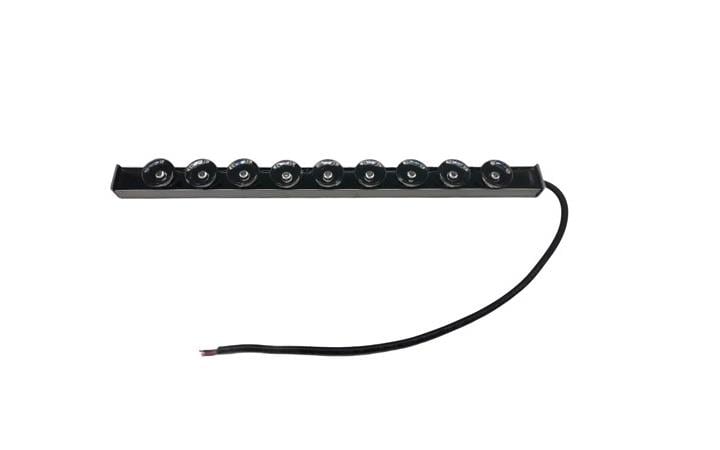 12V-24V PANJUR İÇİ EPOKSİ LAMBA BEYAZ (9 LEDLİ) (265*28 MM)