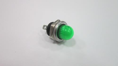 12V GÖZ LAMBA YEŞİL (LED) 20 MM 