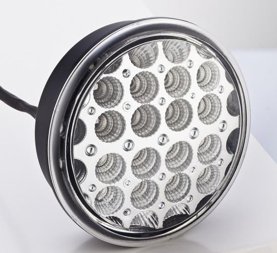 24V GERİ VİTES LAMBASI LEDLİ YUVARLAK MITSUBISHI PRESTIJ-TEMSA-GÜLERYÜZ COBRA OTOBÜS (122 MM)