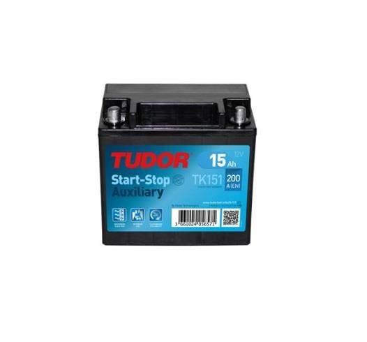 TUDOR 15 AH AKÜ AUXILIARY 200 A (EN) (START-STOP) (150*90*145) JAGUAR- LAND ROVER BESLEME AKÜSÜ