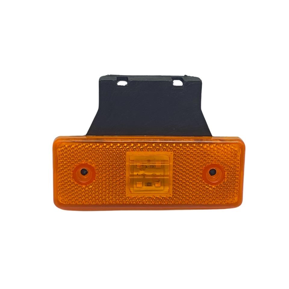 24V YAN SİNYAL LAMBASI DORSE SİDE MARKER SARI (4 LEDLİ)