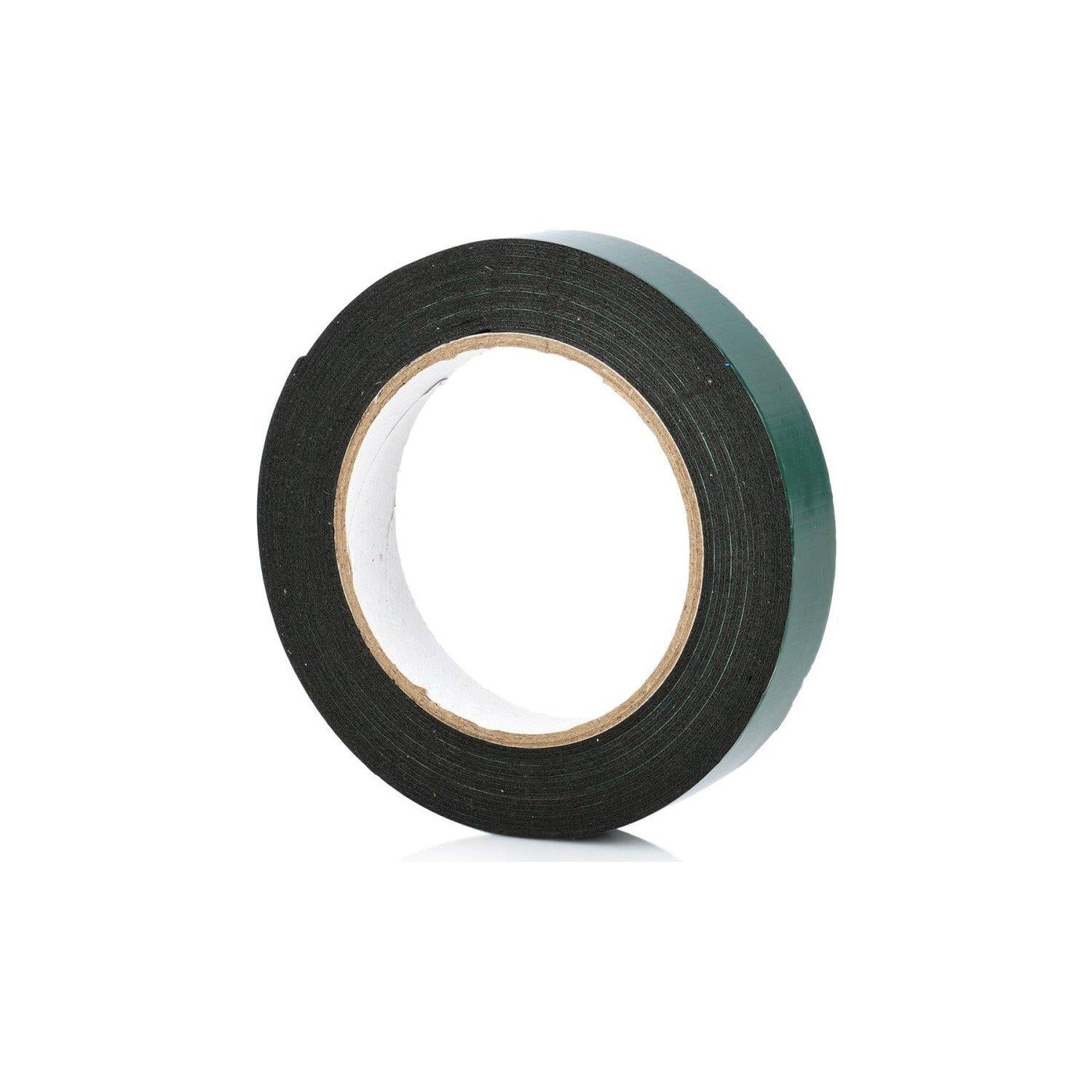 ÇİFT TARAFLI BANT 15 MM X 2 MT (YEŞİL-SİYAH)