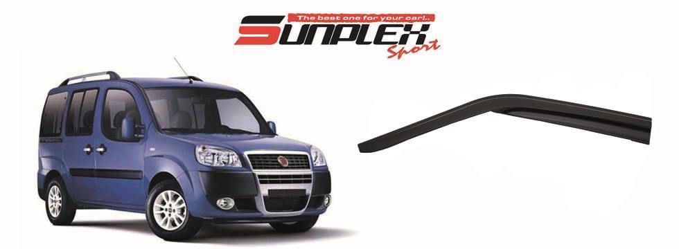 SUNPLEX CAM RÜZGARLIĞI MUGEN FIAT DOBLO 2000-2009 (2 AD)