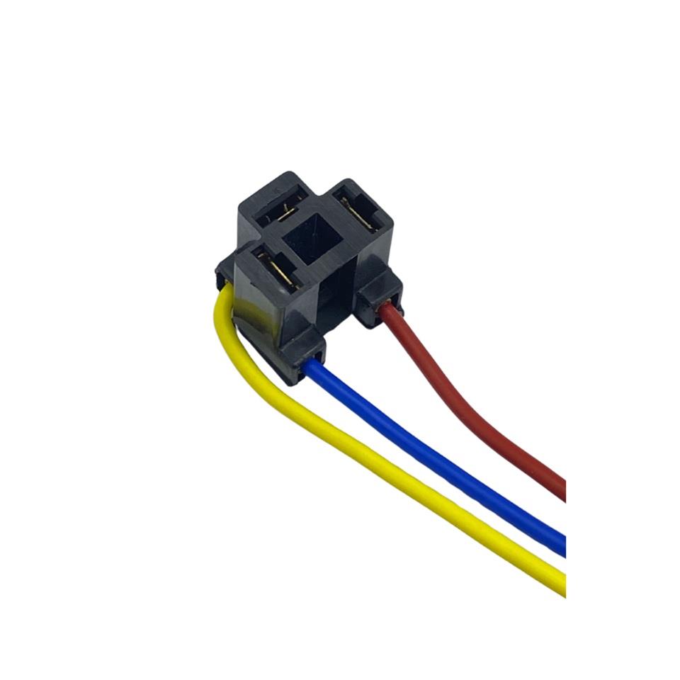 RADE ATOM FAR FİŞİ (H4 AMPUL SOKETİ) (LEHİMLİ 1.5 MM KABLOLU)