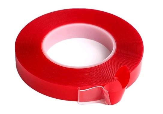 ÇİFT TARAFLI BANT 15 MM X 5 MT ŞEFFAF (SİLİKONLU)