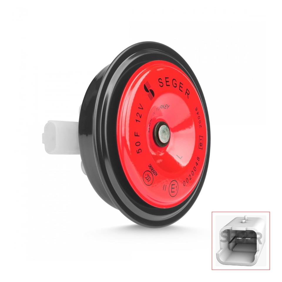 SEGER 12V DİDİT KORNA 335 HZ KALIN SES (SICMA3 SOKETLİ) (ADET) CITROEN-PEUGEOT