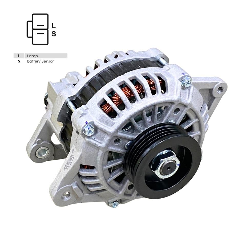 12V ALTERNATÖR DİNAMO 85 A (2 FİŞ) (L-S) HYUNDA EXCEL/SONATA-MITSUBISHI COLT/GALANT/LANCER