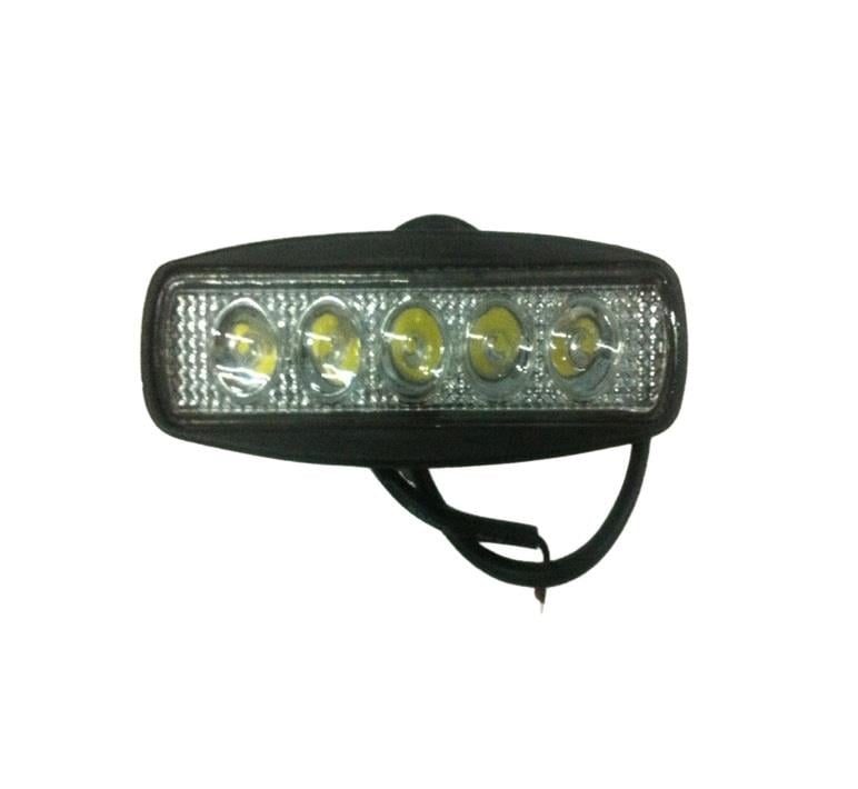 9V-32V ÇALIŞMA LAMBASI/OFF-ROAD İNCE TİP (5 X 3W POWER LEDLİ) (145*45 MM)