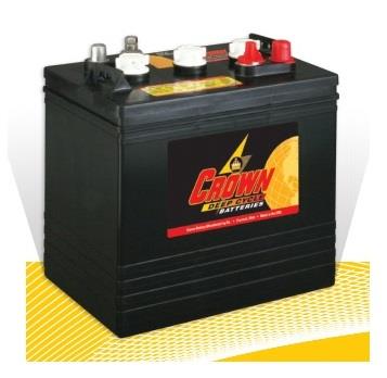 CROWN BATTERY 6V 220 AH SULU DEEP CYCLE AKÜ (260*179*278) USA
