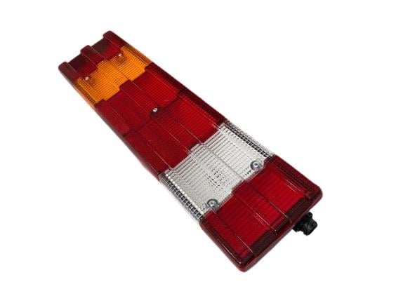 ASFAR STOP LAMBASI 6-FONKSİYONLU KANALLI 52 CM PLAKALI (YAN SOKET) SOL