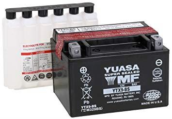 YUASA 12V 8 AH MOTOSİKLET AKÜSÜ 135 A (EN) (150*87*105) (YTX9-BS)