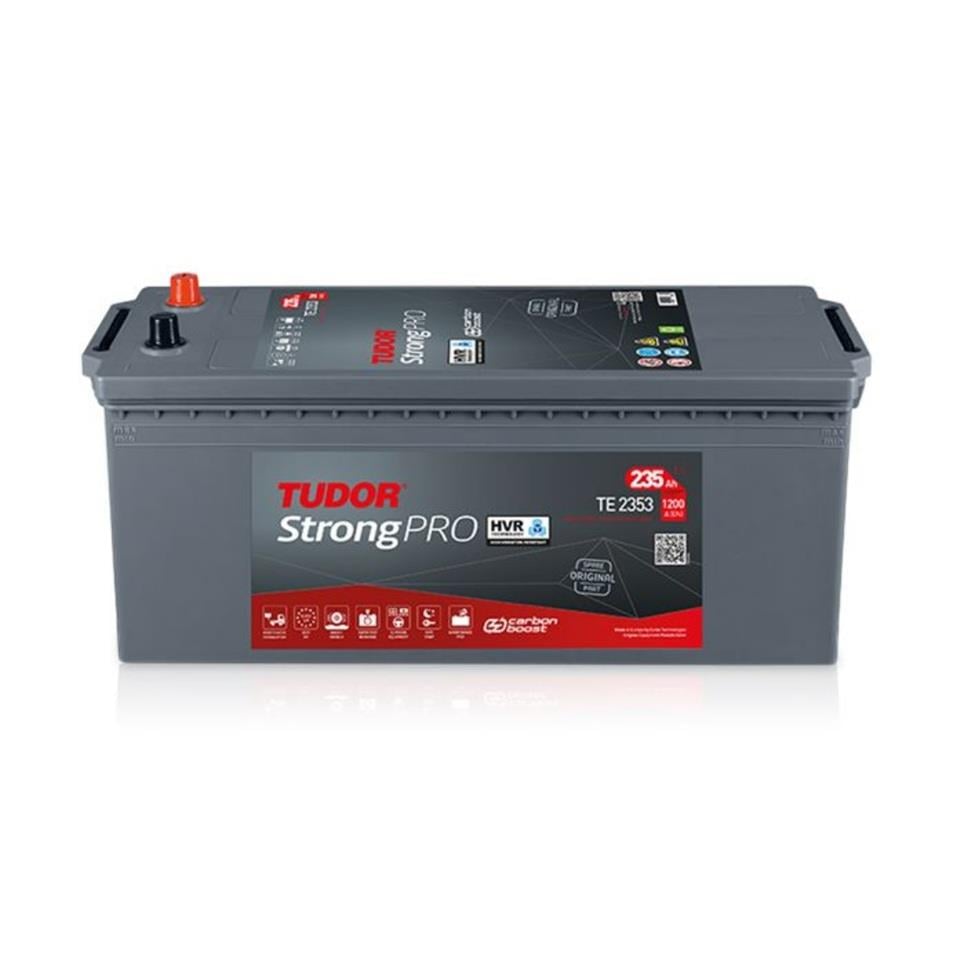 TUDOR 12V 235 AH AKÜ EFB 1200 A (EN) (START-STOP) (518*275*242)