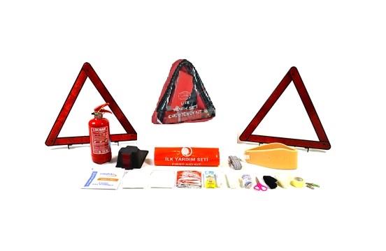 TRAFİK SETİ ÜÇGEN FULL (YÖNETMELİĞE UYGUN)