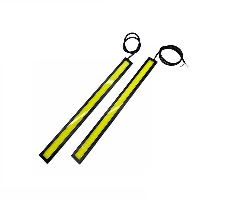 12V GÜNDÜZ SÜRÜŞ LEDİ (COB LED) (1.5 CM X 17 CM) (2 AD)