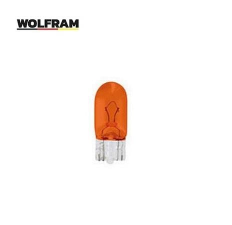 WOLFRAM 12V DİPSİZ AMPUL T10 5W SARI GERMANY