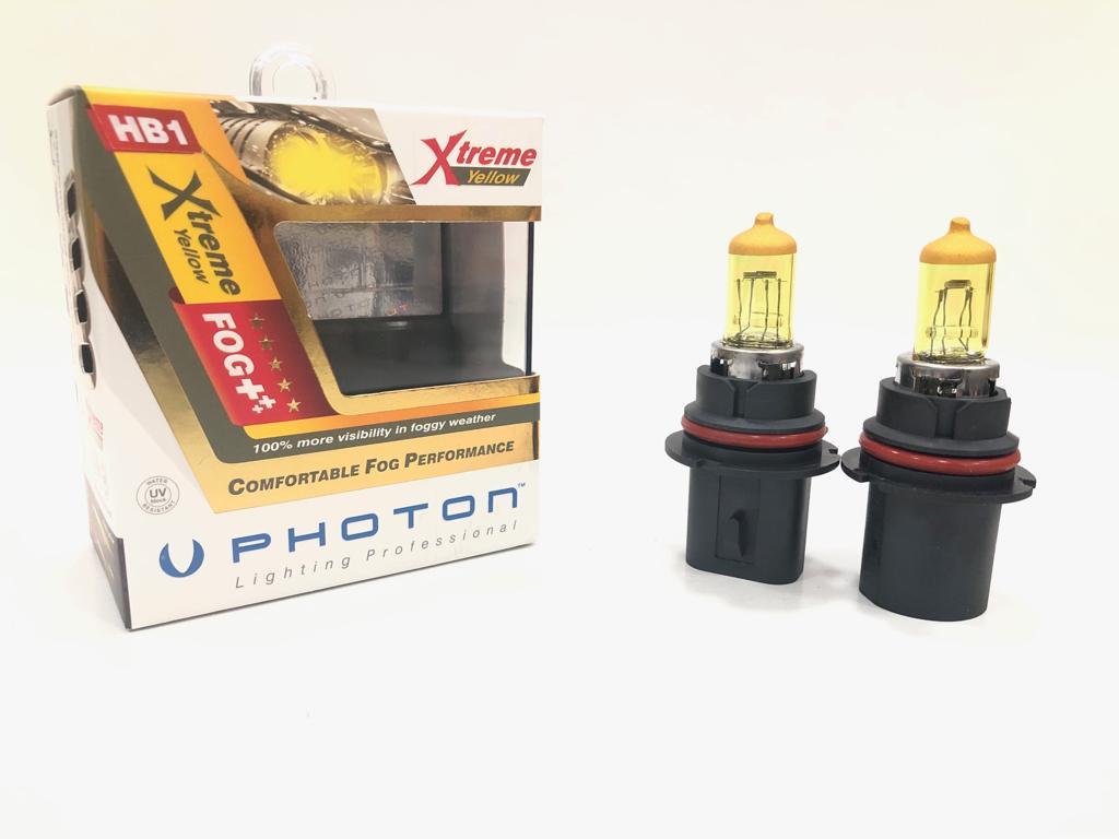 PHOTON 12V HB1 AMPUL 65/45W XTREME YELLOW 5000K SARI IŞIK (9004) (2 AD)