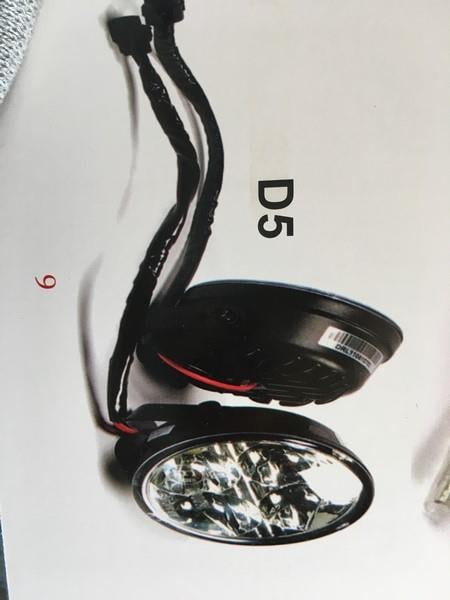 12-24V GÜNDÜZ SÜRÜŞ LAMBASI 4-LEDLİ YUVARLAK 7 CM (2 AD)