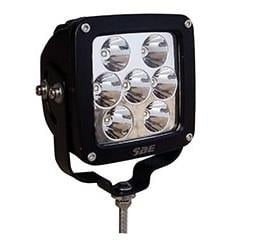 9V-36V ÇALIŞMA LAMBASI KARE LED MAFSALLI (115*115) (7 X 5W)