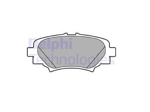 DELPHI ARKA FREN BALATASI MAZDA 3 2013 >