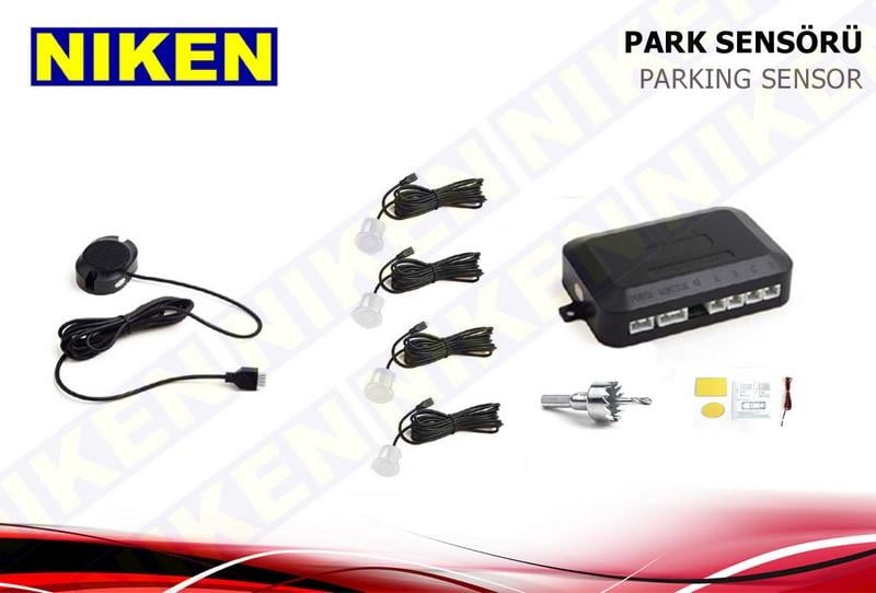 NIKEN PARK SENSÖRÜ SES İKAZLI (22 MM) BEYAZ